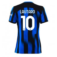 Zenski Nogometni Dres Inter Milan Lautaro Martinez #10 Domaci 2023-24 Kratak Rukav